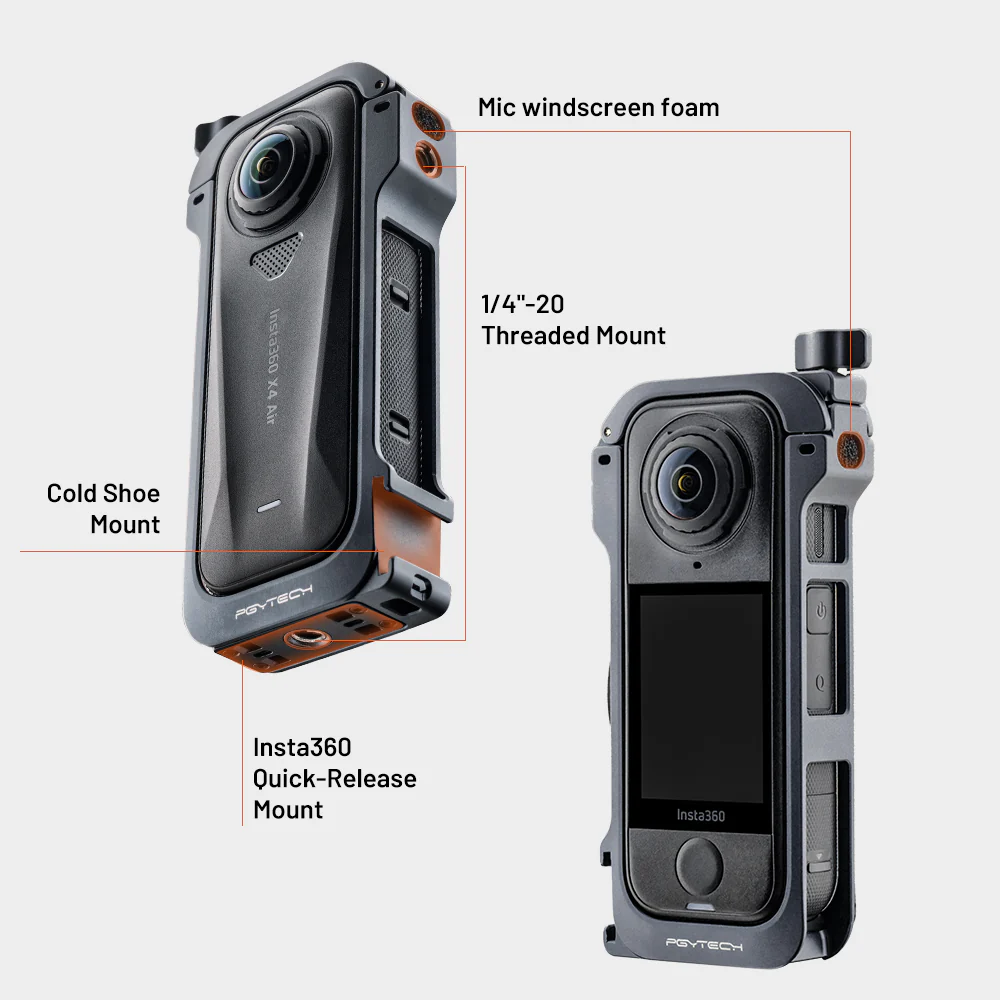 Camera Cage For Insta360 X4 Air - Image 12