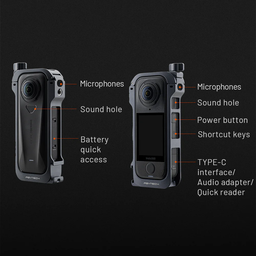 Camera Cage For Insta360 X4 Air - Image 8