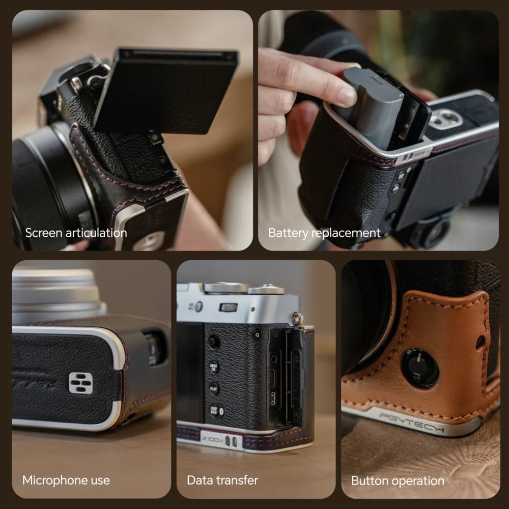 Leather Camera Case (For FujiFilm) - Image 8